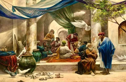 تصاویری از مجموعه آثار حسن روح الامین برای امام رضا (ع)