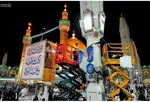 با فرا رسیدن دهه امامت و ولایت و در آستانه عید غدیر خم کتیبه‌هایی توسط خادمان بارگاه ملکوتی امیرالمومنین(ع) در حرم علوی نصب شد.

