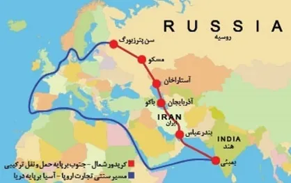 نشست کریدور شمال به جنوب با حضور ایران، هند و روسیه برگزار می&zwnj;شود