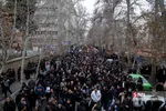 تجمع دانشجویان در دانشگاه تهران