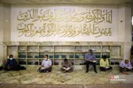 آیین ترتیل‌خوانی قرآن کریم در حرم حضرت معصومه(س)