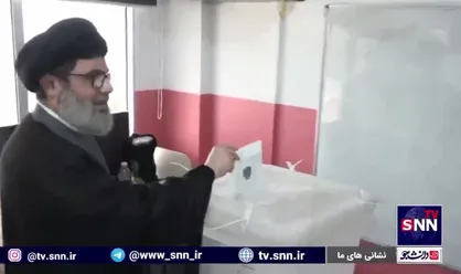 شیخ محمد یزبک و هاشم صفی الدین آرای خود را به صندوق انداختند
