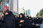 آیین تشییع و تدفین شهید گمنام در دانشگاه خوارزمی