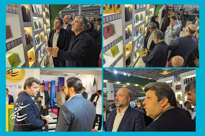 بازدید رئیس سازمان سینمایی کشور از سی و پنجمین نمایشگاه بین&zwnj;المللی کتاب تهران
