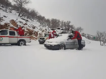 برف و کولاک در ۲۴ استان کشور/ نجات جان ١٢٣٤٣ نفر