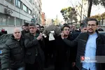 مراسم تشییع پیکر پیام صابری