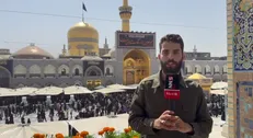 گزارش خبرنگار SNN TV از حال و هوای حرم امام رضا یک روز مانده به شهادت حضرت+فیلم