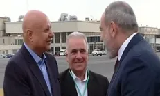 نخست وزیر ارمنستان وارد تهران شد