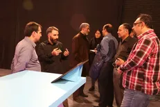 مدیر شبکه نسیم از پشت صحنه «هوش برتر» بازدید کرد