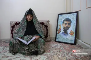 مادر شهید علی امرایی از شهدای مدافع حرم 