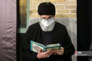بزرگداشت علامه حسن‌زاده آملی در مدرسه فیضیه قم