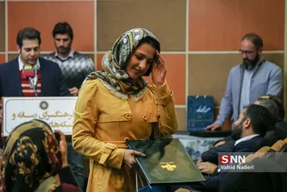تقدیر از جوانه دلشاد بازیگر سریال حوالی پاییز