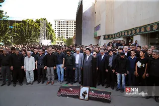 تشییه پیکر مهدی شادمانی