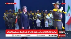 ادای احترام رئیس اقلیم کردستان عراق به پیکر قائد شهید امت + فیلم