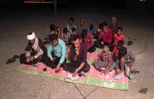 اردوی جهادی بسیج دانشجویی دانشگاه هرمزگان در روستای چراک