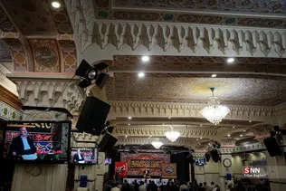 مراسم گرامیداشت شهید محمد مهدی شریفی در حسینه انصار الحسین(ع)