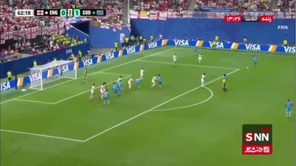 شوت خطرناک امبوکو به شکلی خطرناک به بیرون رفت / کنگو 1 - 0 انگلیس