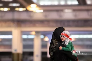 همایش شیر خوارگان حسینی در مصلای تهران