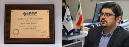 محسن جنتی، عضو ارشد انجمن جهانی مهندسان برق و الکترونیک شد