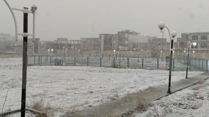 آغاز بارش برف و باران در محورهای چهارمحال و بختیاری