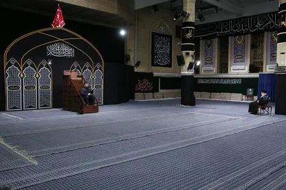 دومین شب مراسم عزاداری امام حسین (ع) در حسینیه امام خمینی