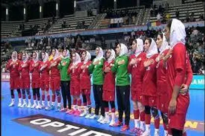 حریفان دختران  ایران در مسابقات هندبال قهرمانی آسیا