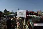 تشییع پیکر مطهر شهید «رضا زارع‌ مویدی» شهید مدافع امنیت در شیراز