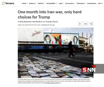 رویترز: بن&zwnj;بست یک&zwnj;ماهه ترامپ در جنگ با ایران / تهران همچنان کلید انرژی خلیج&zwnj;فارس را در دست دارد