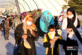 حال و هوای نوروزی برج آزادی