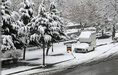 بارش برف در همدان طی امشب و صبح فردا پیش‌بینی می‌شود