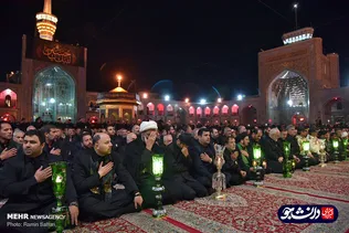 شام غریبان 98 حرم امام رضا
