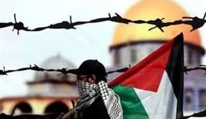 تجمع دانشجویان دانشگاه&zwnj;های تهران در مقابل سفارت فلسطین برگزار شد/تقدیم نامه حمایت از مردم مظلوم فلسطین +تصاویر