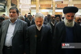 مراسم تشییع پیکر مرحوم محمدنبی حبیبی 