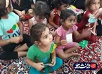 فعالیت جهادگران خواهر دانشگاه آزاد اهواز در روستای سیل زده سبحانیه