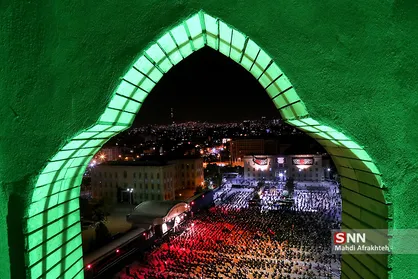 نهمین شب عزاداری محرم در هیئت میثاق با شهدا