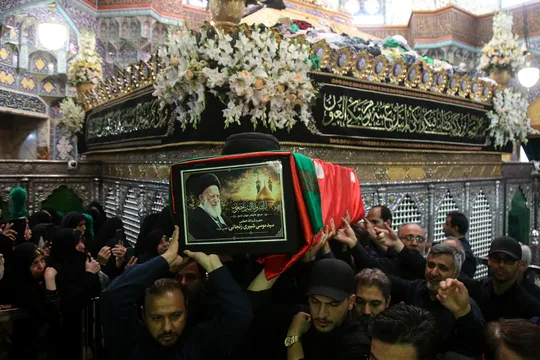 تشییع پیکر آیت‌الله العظمی شبیری زنجانی در قم