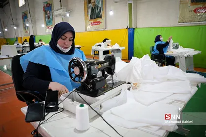 کارگاه&zwnj;های تولید ماسک در آذربایجان غربی به همت گروه جهادی شهید باکری گسترش می&zwnj;یابد