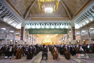 ارتباط تصویری مردم قم با رهبر معظم انقلاب اسلامی