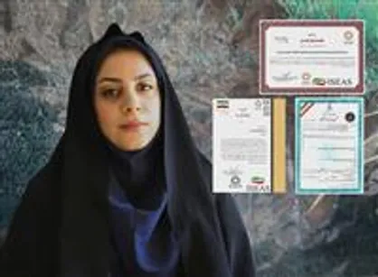 دانشجوی دانشگاه قم گواهی&zwnj;نامه برتر &laquo;جایزه پرفسور حسابی&raquo; را کسب کرد