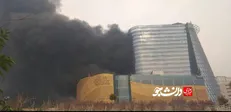 ۲۳ مصدوم در حادثه آتش سوزی غرب تهران