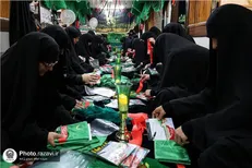 آغاز دوخت ۹ هزار دست لباس شیرخوارگان حسینی در خیاط‌خانه حضرت رضا (ع)