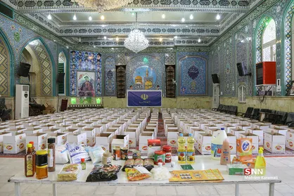 بسته بندی بسته های حمایتی آسیب&zwnj; دیدگان کرونا در قم