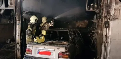 دو حادثه حریق تهران ۳ کشته و مصدوم در پی داشت