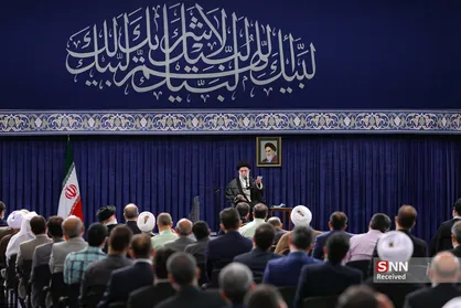 دیدار جمعی از دست&zwnj;اندرکاران مراسم حج با رهبر معظم انقلاب