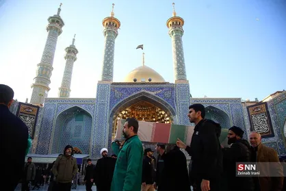 تشییع پیکر شهدای گمنام دفاع مقدس در قم