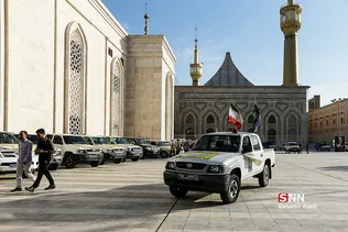 مرحله دوم رزمایش مومنانه در حرم امام خمینی (ره)