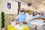 ضیافت افطاری در حرم حضرت معصومه(س)