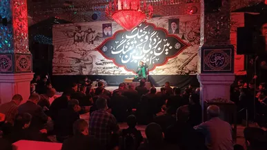 عزاداری شب چهارم محرم در بجنورد + فیلم