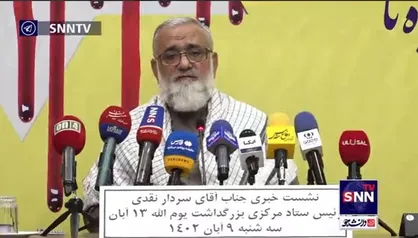 سردار نقدی: قالیباف سخنران روز ۱۳ آبان است/ شعار امسال برنامه ۱۳ آبان &laquo;نظم نو جهانی با نسل آرمانی&raquo; انتخاب شده است