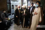 بزرگداشت علامه حسن‌زاده آملی در مدرسه فیضیه قم